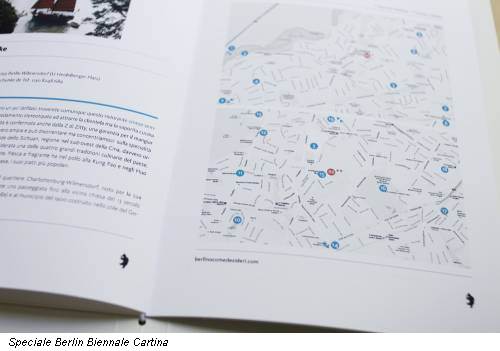 Speciale Berlin Biennale Cartina