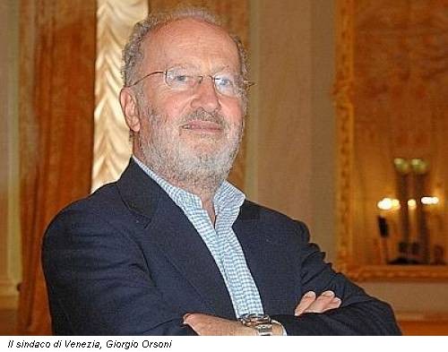 Il sindaco di Venezia, Giorgio Orsoni