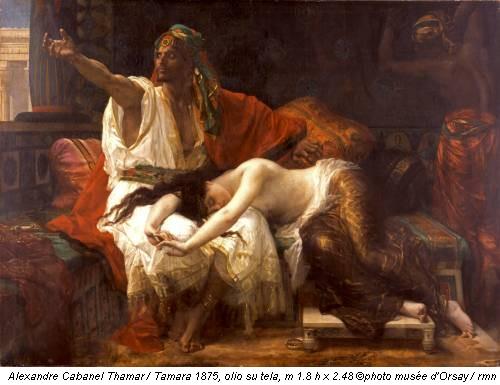 Alexandre Cabanel Thamar / Tamara 1875, olio su tela, m 1.8 h x 2.48 ©photo musée d'Orsay / rmn