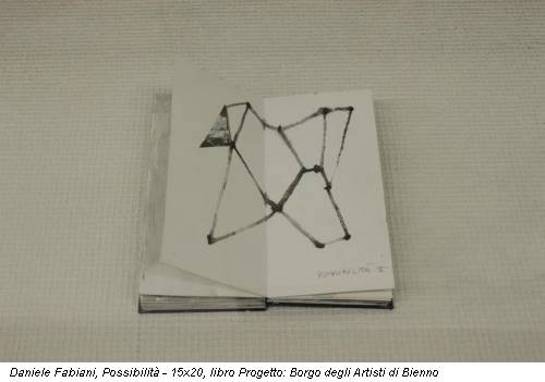 Daniele Fabiani, Possibilità - 15x20, libro Progetto: Borgo degli Artisti di Bienno