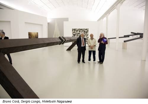 Bruno Corà, Sergio Longo, Hidetoshi Nagasawa