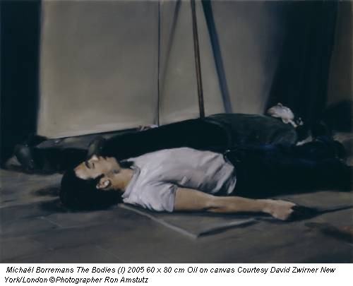 Michaël Borremans The Bodies (I) 2005 60 x 80 cm Oil on canvas Courtesy David Zwirner New York/London ©Photographer Ron Amstutz