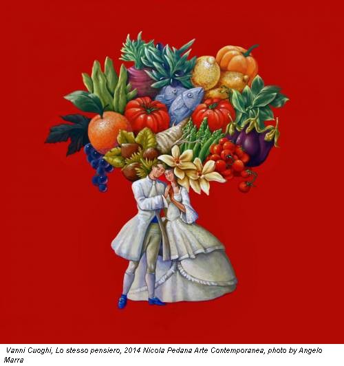 Vanni Cuoghi, Lo stesso pensiero, 2014 Nicola Pedana Arte Contemporanea, photo by Angelo Marra