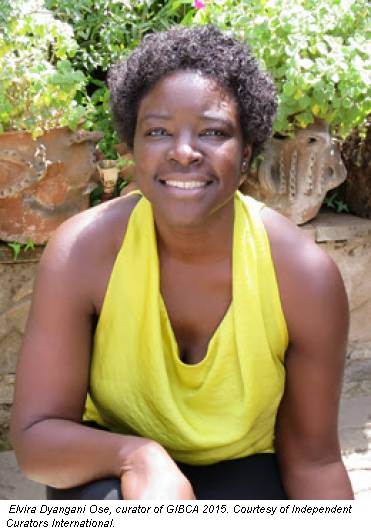Elvira Dyangani Ose, curator of GIBCA 2015. Courtesy of Independent Curators International.