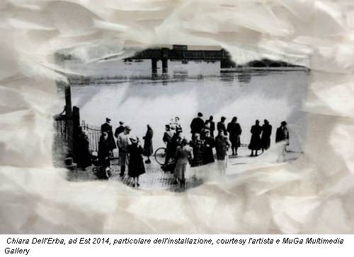 Chiara Dell'Erba, ad Est 2014, particolare dell'installazione, courtesy l'artista e MuGa Multimedia Gallery