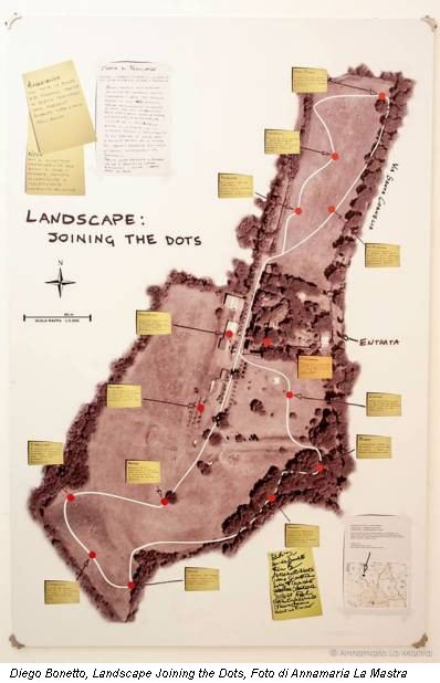 Diego Bonetto, Landscape Joining the Dots, Foto di Annamaria La Mastra