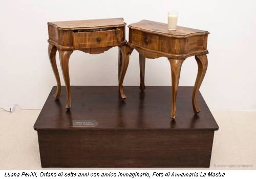 Luana Perilli, Orfano di sette anni con amico immaginario, Foto di Annamaria La Mastra