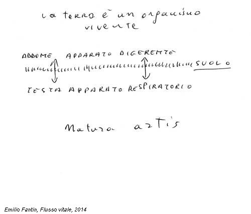 Emilio Fantin, Flusso vitale, 2014