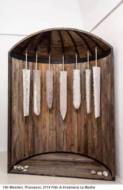 Vito Maiullari, Risonanze, 2014 Foto di Annamaria La Mastra