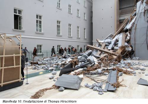 Manifesta 10: l'installazione di Thomas Hirschhorn