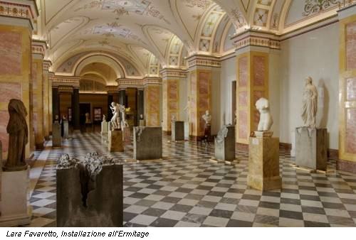 Lara Favaretto, Installazione all'Ermitage