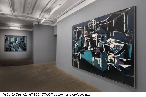 Nebojša Despotović, Silent Fracture, vista della mostra