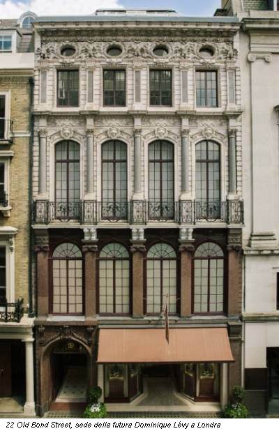 22 Old Bond Street, sede della futura Dominique Lévy a Londra