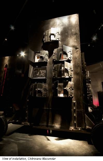 View of installation, Chitrovanu Mazumdar