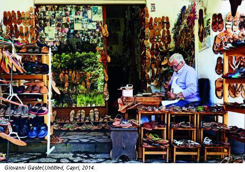 Giovanni Gastel,Untitled, Capri, 2014.