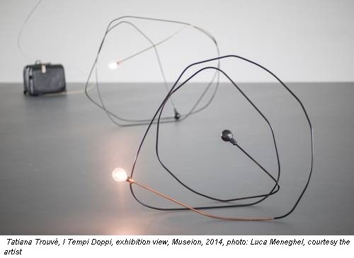 Tatiana Trouvé, I Tempi Doppi, exhibition view, Museion, 2014, photo: Luca Meneghel, courtesy the artist