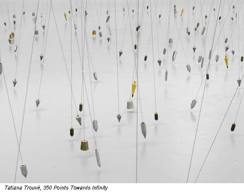 Tatiana Trouvé, 350 Points Towards Infinity