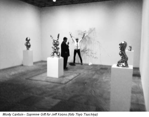 Monty Cantsin - Supreme Gift for Jeff Koons (foto Toyo Tsuchiya)