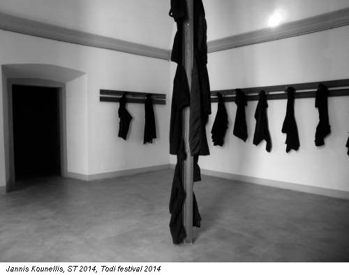 Jannis Kounellis, ST 2014, Todi festival 2014