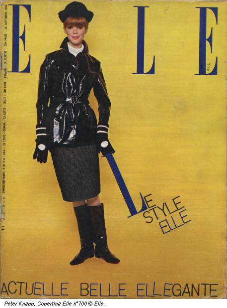 Peter Knapp, Copertina Elle n°700 &copy; Elle.