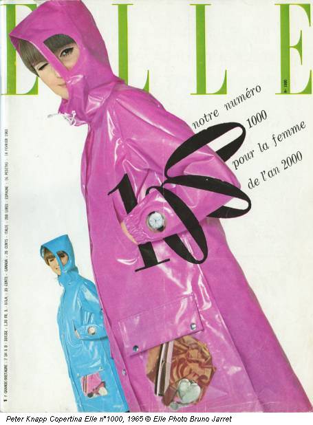 Peter Knapp Copertina Elle n°1000, 1965 &copy; Elle Photo Bruno Jarret