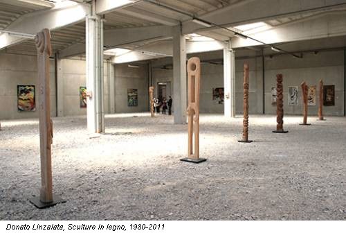 Donato Linzalata, Sculture in legno, 1980-2011