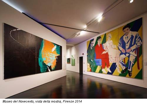 Museo del Novecento, vista della mostra, Firenze 2014