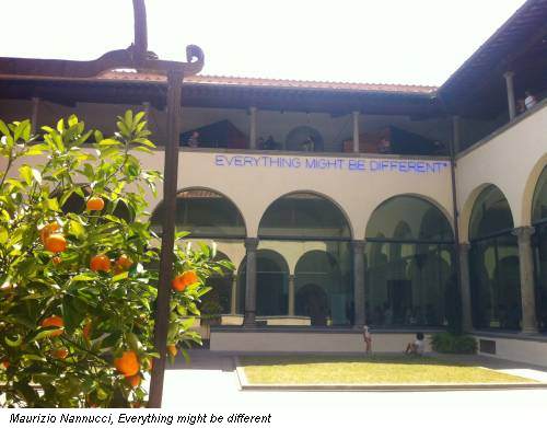 Maurizio Nannucci, Everything might be different