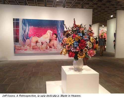 Jeff Koons. A Retrospective, la sala dedicata a -Made in Heaven-