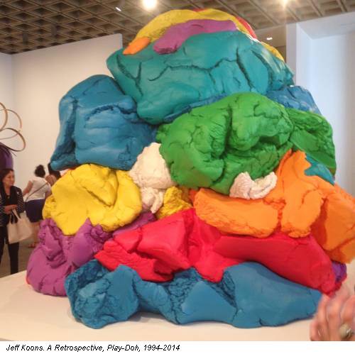 Jeff Koons. A Retrospective, Play-Doh, 1994-2014