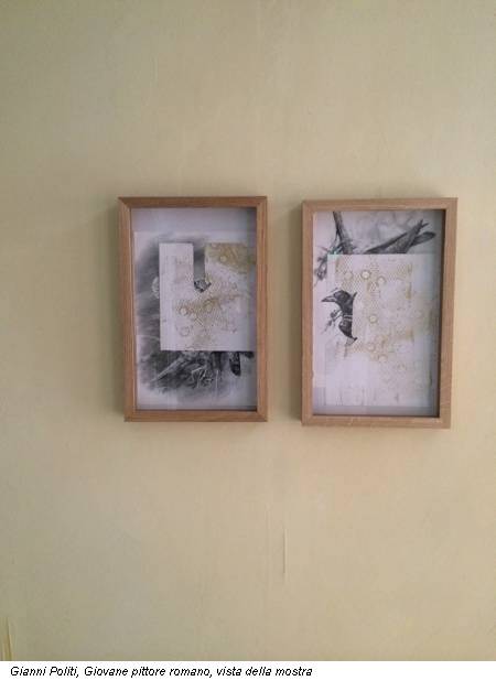 Gianni Politi, Giovane pittore romano, vista della mostra