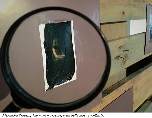 Alexandra Waespi, The inner exposure, vista della mostra, dettaglio