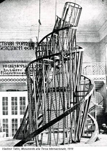 Vladimir Tatlin, Monumento alla Terza Internazionale, 1919