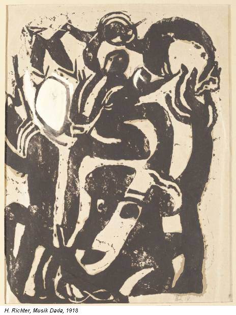 H. Richter, Musik Dada, 1918