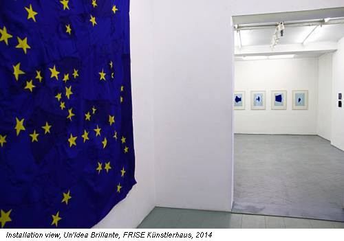 Installation view, Un'Idea Brillante, FRISE Künstlerhaus, 2014