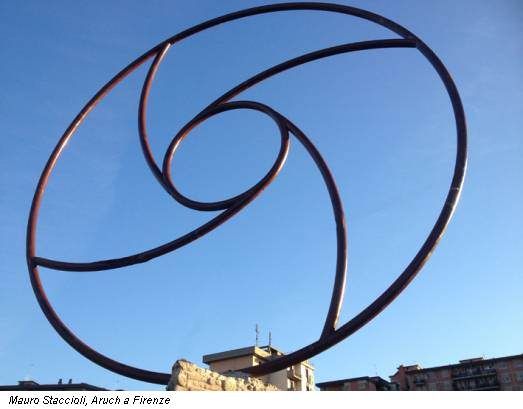 Mauro Staccioli, Aruch a Firenze