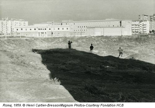 Roma, 1959. © Henri Cartier-BressonMagnum Photos-Courtesy Fondation HCB