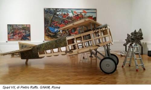 Spad VII, di Pietro Ruffo. GNAM, Roma