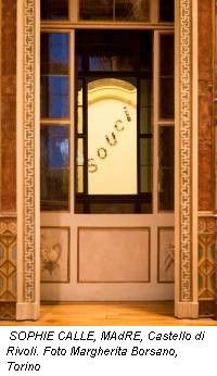 SOPHIE CALLE, MAdRE, Castello di Rivoli. Foto Margherita Borsano, Torino