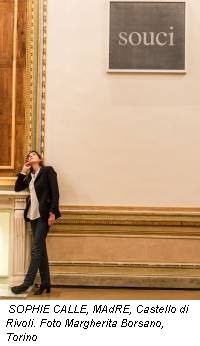 SOPHIE CALLE, MAdRE, Castello di Rivoli. Foto Margherita Borsano, Torino