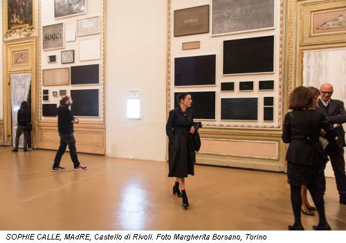 SOPHIE CALLE, MAdRE, Castello di Rivoli. Foto Margherita Borsano, Torino