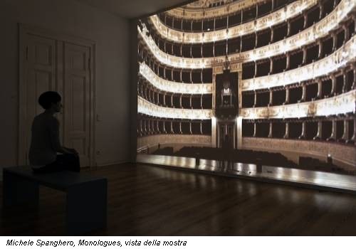 Michele Spanghero, Monologues, vista della mostra