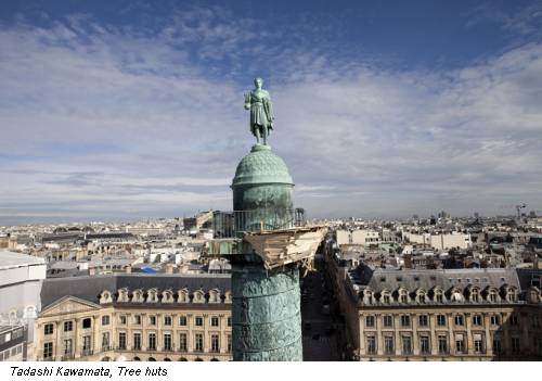 Tadashi Kawamata, Tree huts