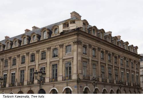Tadashi Kawamata, Tree huts