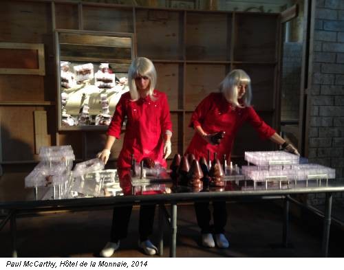 Paul McCarthy, Hôtel de la Monnaie, 2014