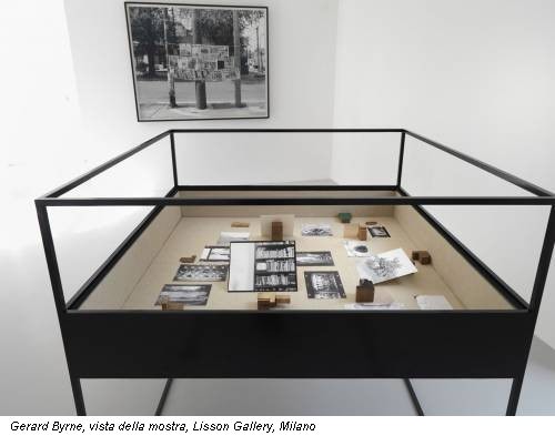 Gerard Byrne, vista della mostra, Lisson Gallery, Milano