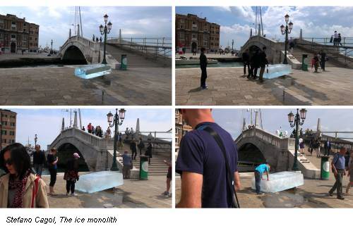 Stefano Cagol, The ice monolith