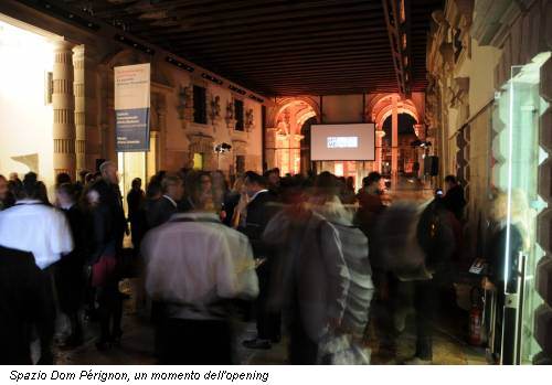 Spazio Dom Pérignon, un momento dell'opening