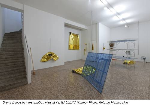 Bruna Esposito - Installation view at FL GALLERY Milano- Photo: Antonio Maniscalco