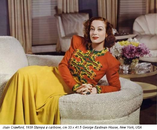 Joan Crawford, 1939 Stampa a carbone, cm 33 x 41.5 George Eastman House, New York, USA